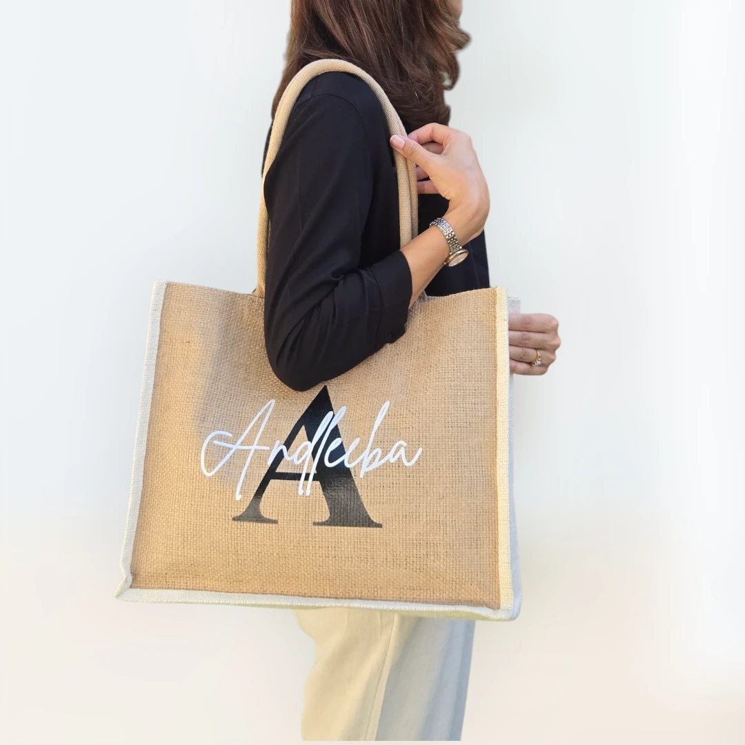 Personalized Jute Bags