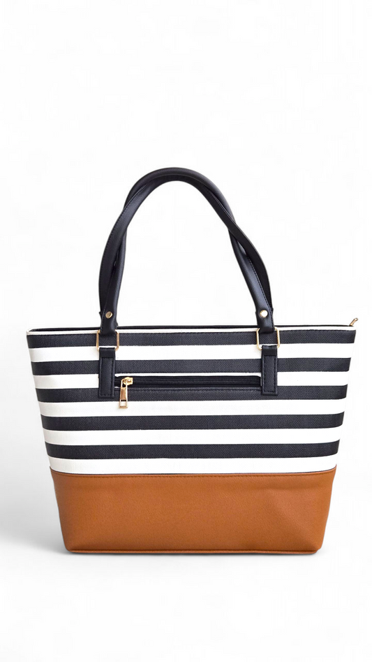 Signature Stripes Tote 2