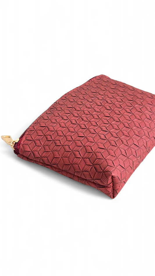 Red Mini Zipper Pouch