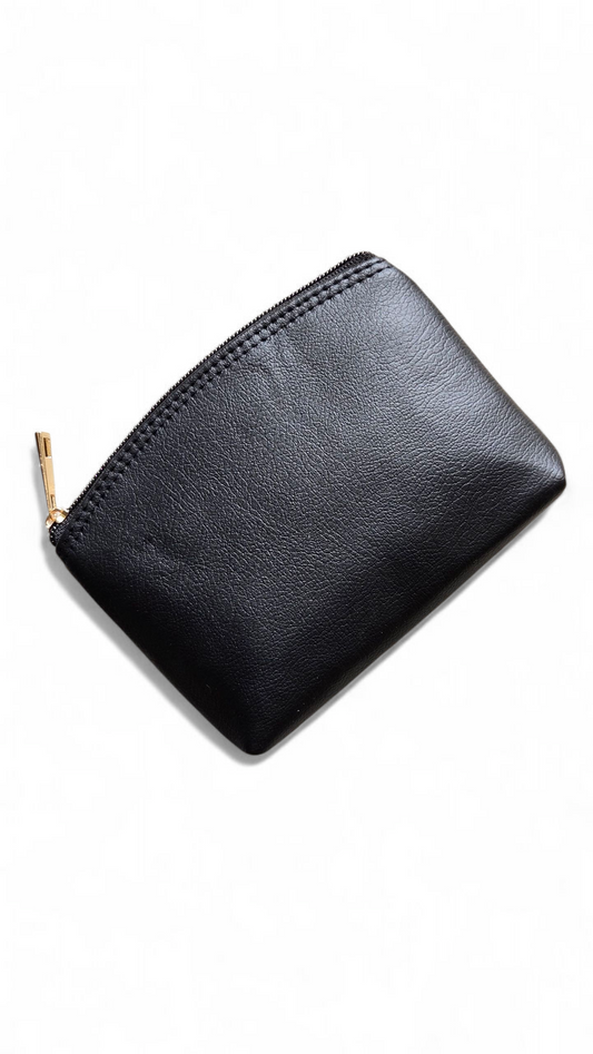 Black Mini Zipper Pouch