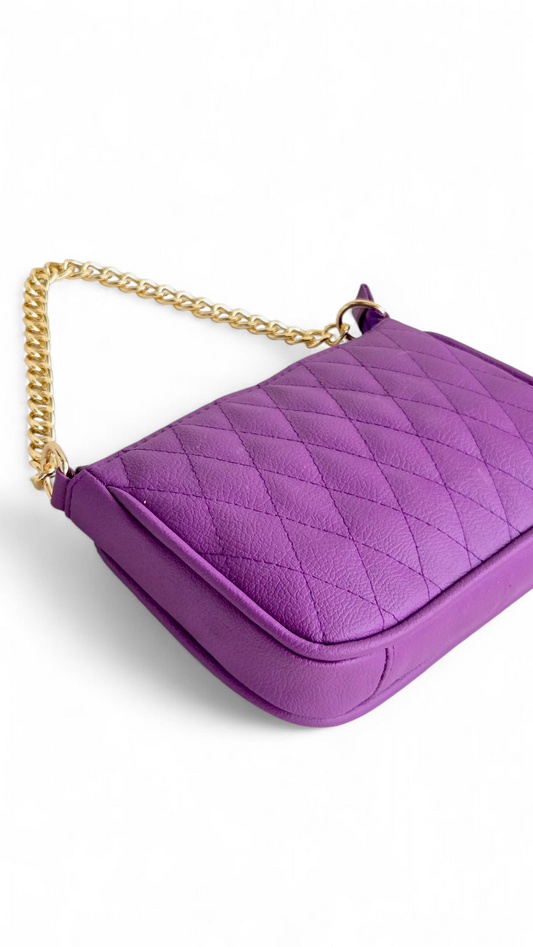 Quilted Purple MiniBag