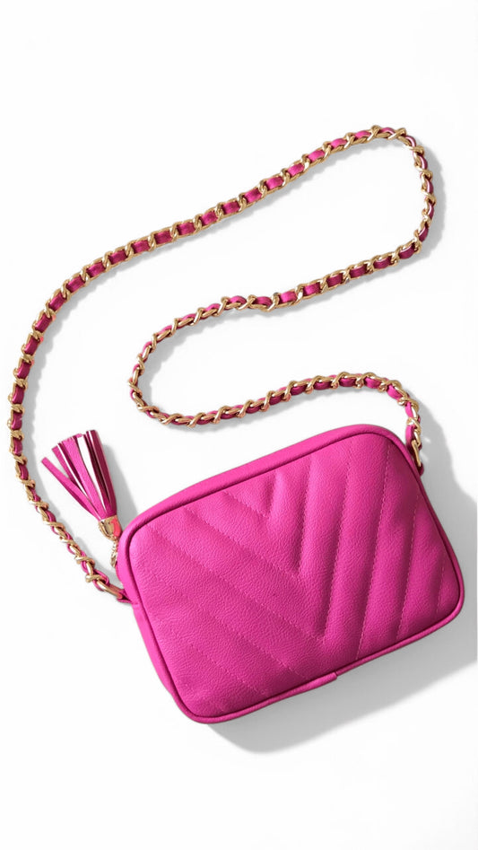 Zig Zag Quilted Crossbody