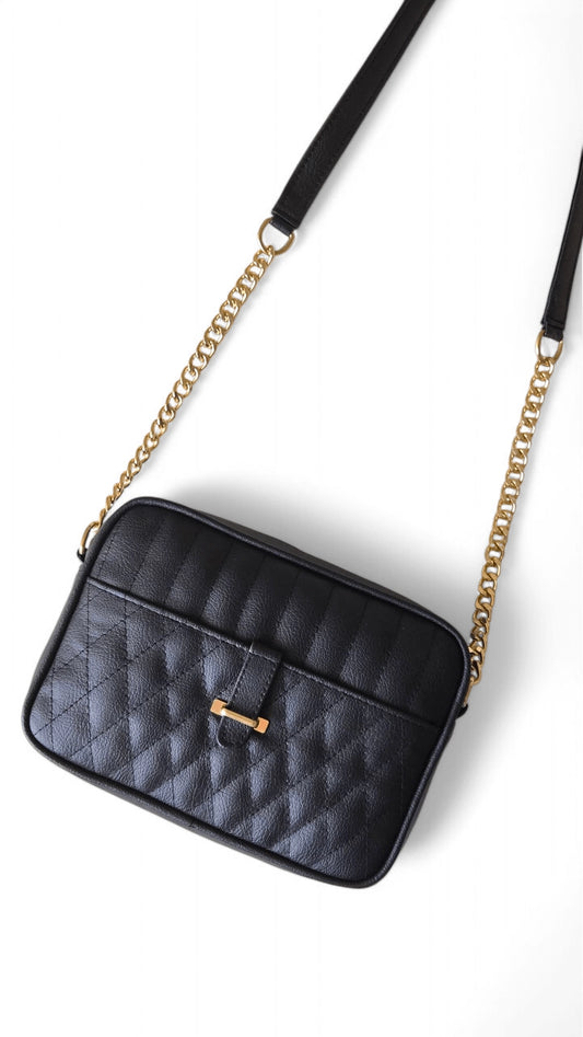 Quilted Flap Crossbody