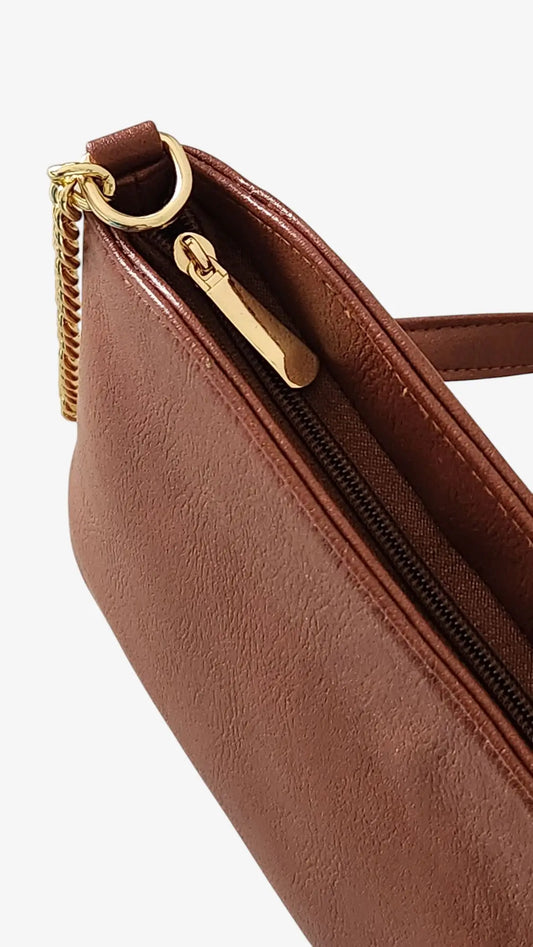 Shaded Brown Classic Crossbody