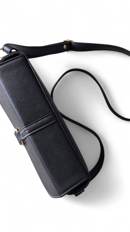 Black Satchel Crossbody