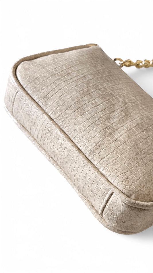 Mini Beige Crocodile