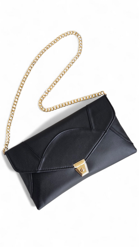 Black Envelope Crossbody