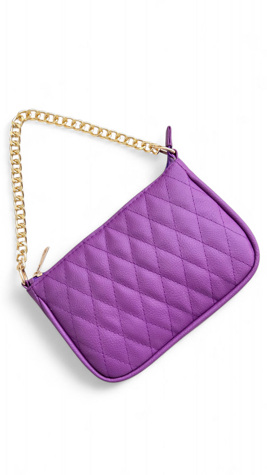 Quilted Purple MiniBag
