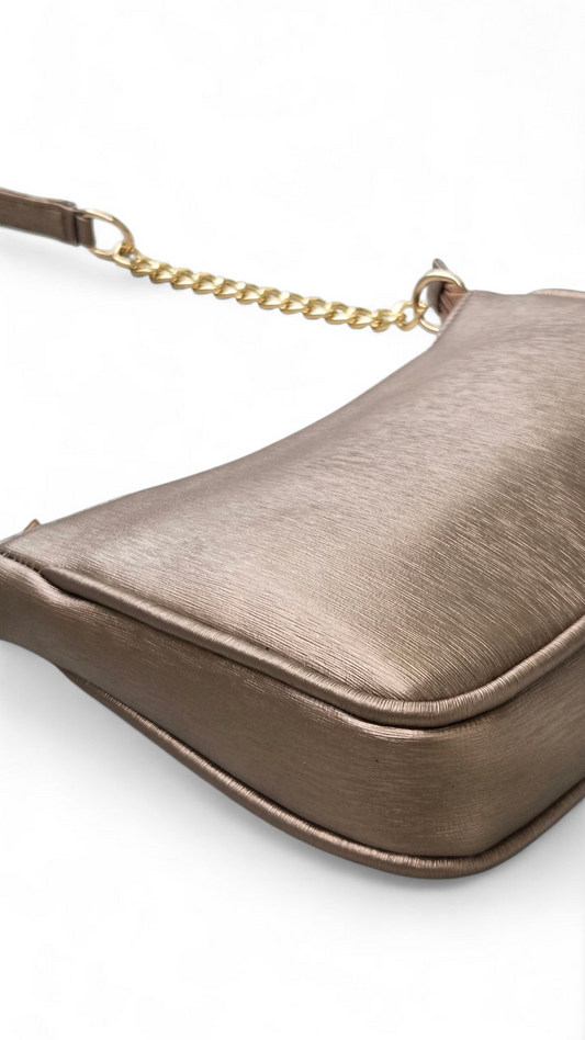 Mini bronze Bag