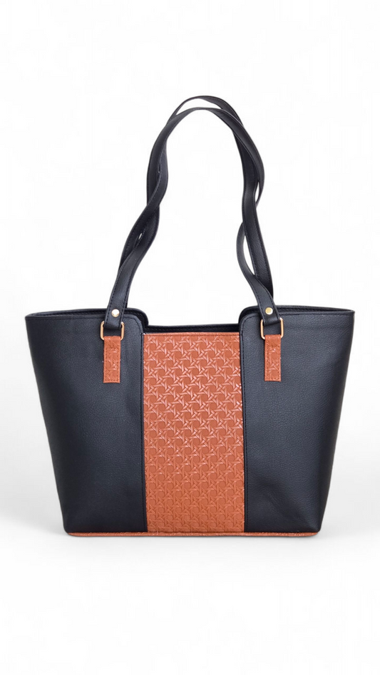 Black & Tan Chitai Tote