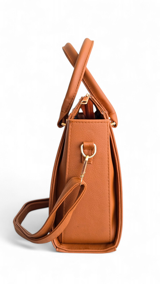 Tan Smart Tote